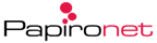 Papironet - Logo Nero