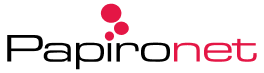 Papironet - Logo Nero
